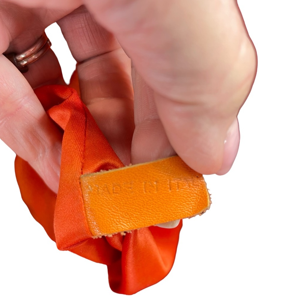 Moschino Leather Bag OS Orange - Picture 10 of 16